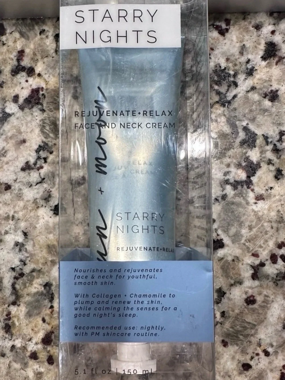 Starry Nights rejuvenate + relax, face & neck cream